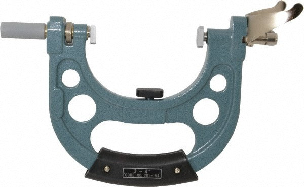 MITUTOYO Mitutoyo 201-154 Snap Gage Carbide Anvil Dial