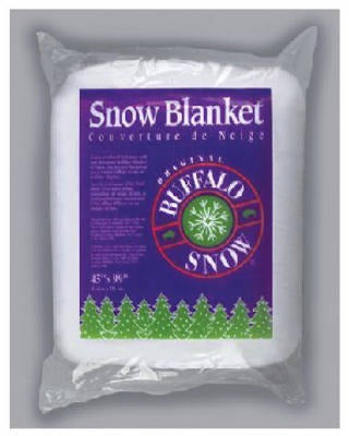 BUFFALO SNOW Buffalo Batt Felt CK2916 Snow Blanket 45x99 Inches