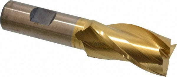 CLEVELAND CONTROLS Cleveland C39690 Square End Mill 1 in 3 Flute Hss Tin