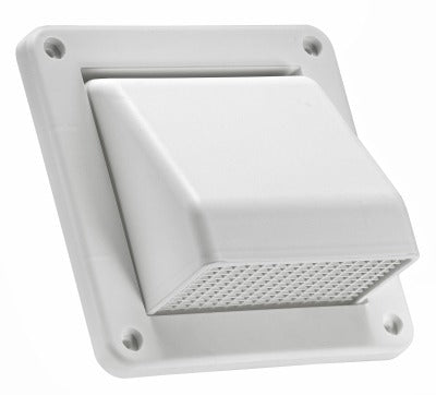 LAMBRO INDUSTRIES Lambro Industries 604W Air Intake Vent 4 Inches White