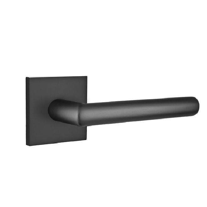 EMTEK Emtek 5210STUUS19LH Stuttgart Lever Privacy Flat Black