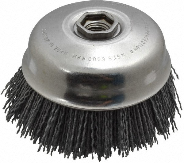 OSBORN Osborn 0003213700 Nylon Cup Brush 4 in 80 Grit 6000 Rpm