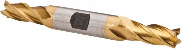 HERTEL Hertel E8053026 Square End Mill 13/32 in 4 Flute Hss Tin