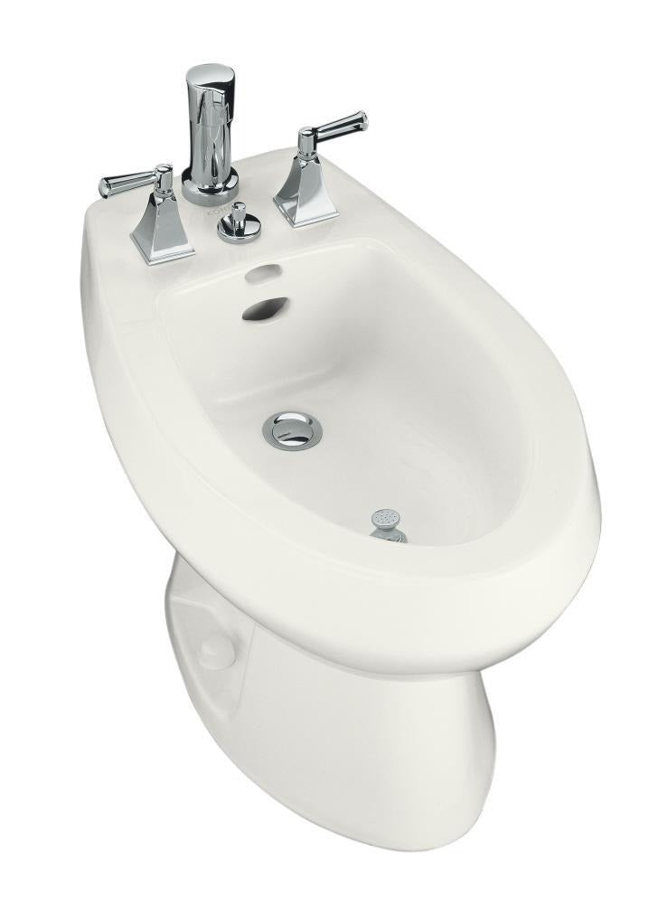 KOHLER KOHLER 4854-0 San Tropez Vertical Spray Bidet White
