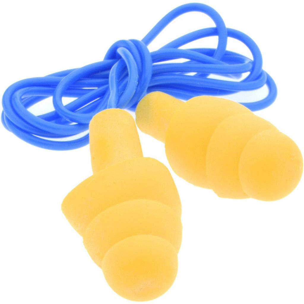 3M 3M 06528012 5PKS Flanged Corded Earplugs 25 Nrr 20 Pairs