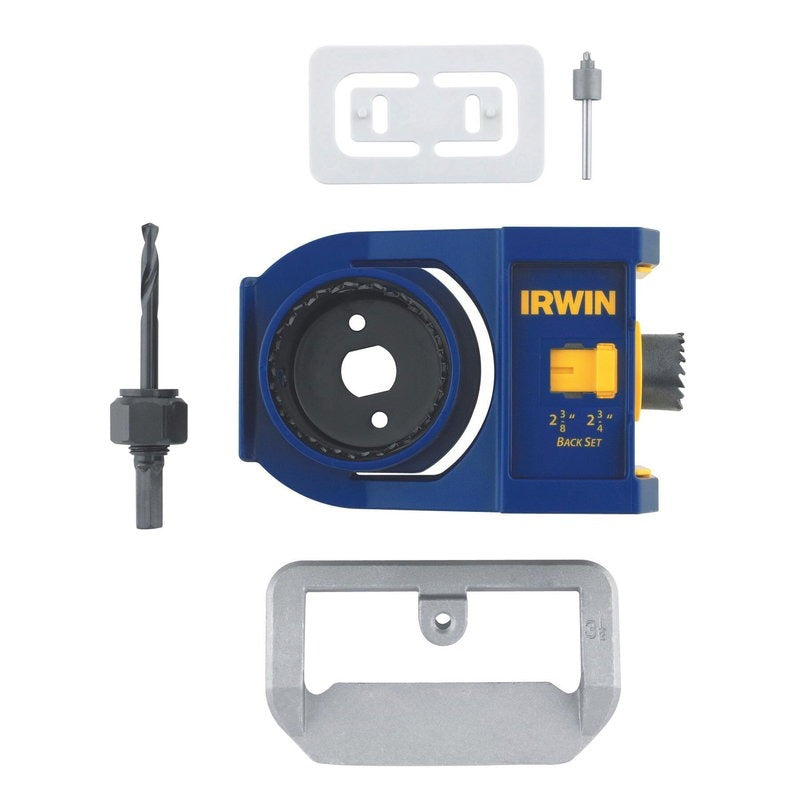 IRWIN Irwin 3111002 Door Lock Installation Kit Bi-Metal (1 Pack)