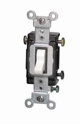 LEVITON Leviton S08-CS315-2WS 3-way Toggle Switch 15A 120/277V