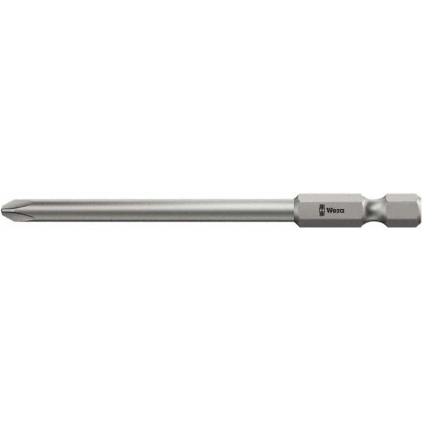 WERA Wera 05059785001 PH2 Phillips Power Screwdriver Bit 1/4 Hex
