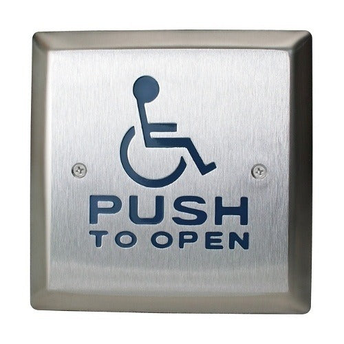CAMDEN DOOR CONTROLS Camden Door Controls CM-46/4 Push to Open Switch 4.5 in