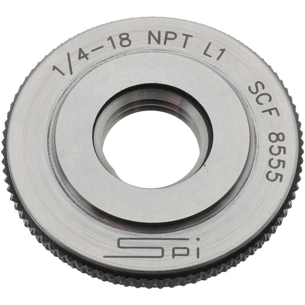 SPIROTHERM Spi 34-446-5 Threaded Pipe Ring 1/4-18 Npt L1 Tool Steel