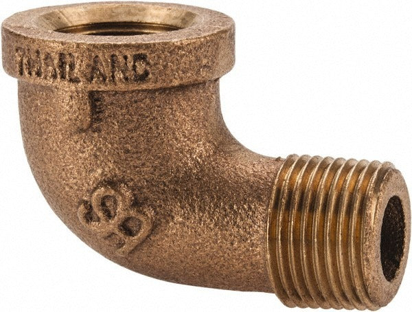 MERIT BRASS Merit Brass XB103-06 Brass 90 Street Elbow 3/8 in