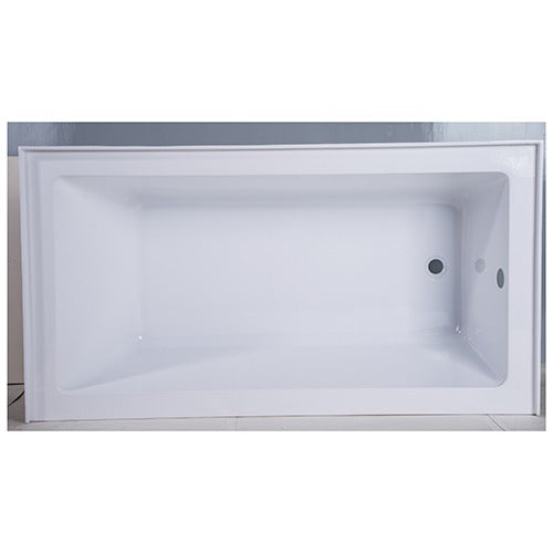 DAKOTA Dakota Plumbing Products UST-ALLC02SNW Norrin Alcove Bathtub