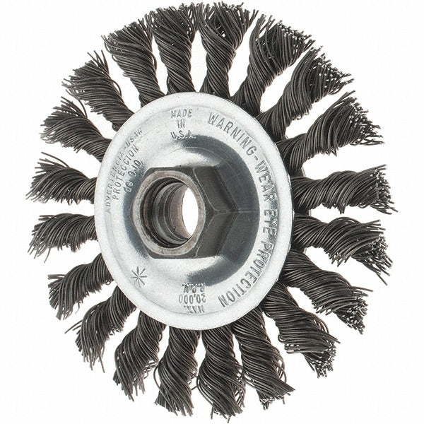 TRU-MAXX Tru-maxx 88542 Knotted Wire Wheel Brush 4 Inches