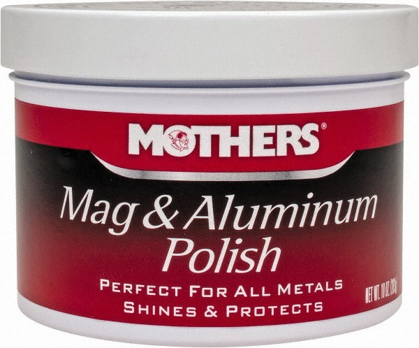 MOTHERS Mothers 05101 Aluminum Mag Polish 10 Oz Jar