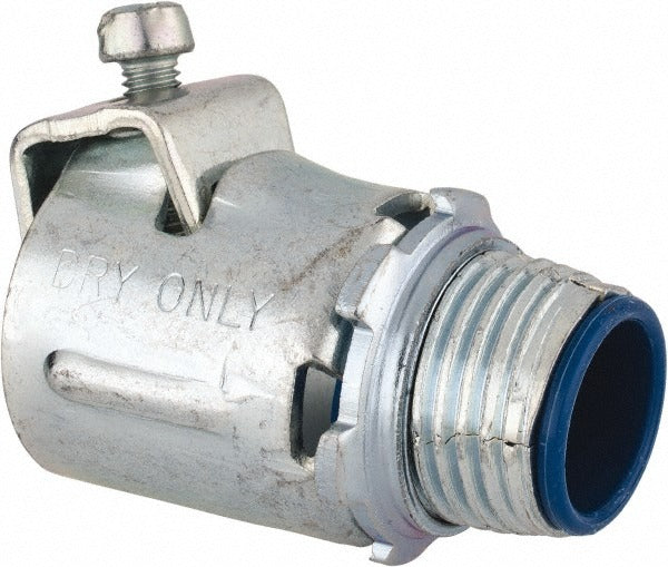 THOMAS & BETTS Thomas Betts 3112 Fmc Conduit Connector 1/2 Inch Steel