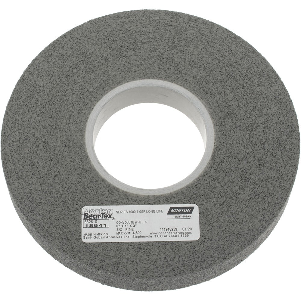 NORTON Norton 66261018641 Deburring Wheel 8 Inch Silicon Carbide