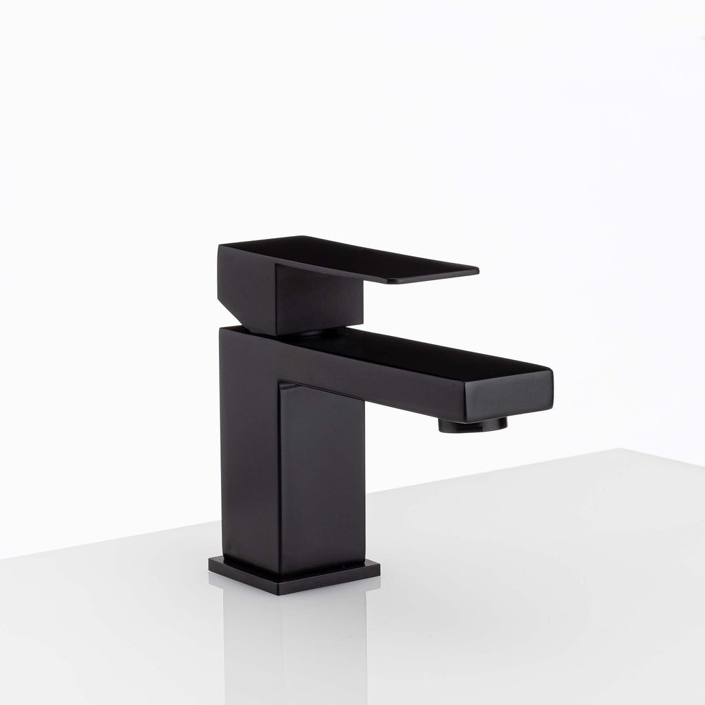 HARNEY HARDWARE Harney Hardware SHFW519 single hole contemporary modern bathroom sink faucet (5 in. high) Pfister 974-0740