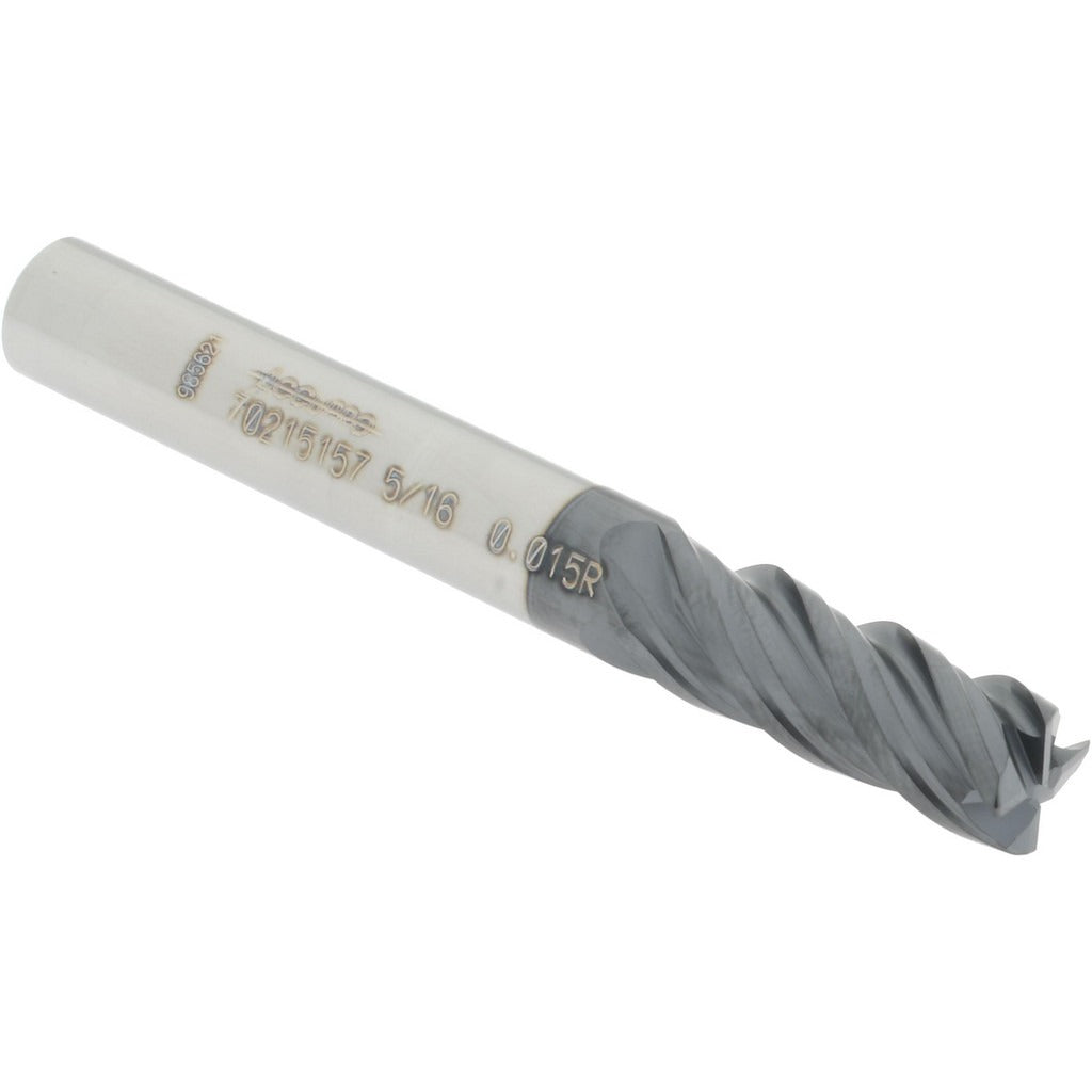 ACCUPRO Accupro 12177676 Corner Radius End Mill 5/16 in 4 Flute Altin