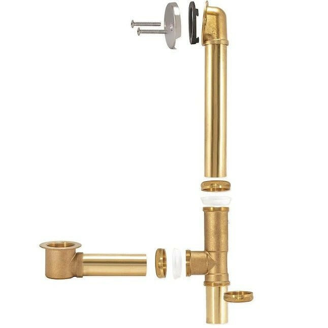 EASTMAN Eastman 35205 Tip-Toe Two-Hole Bath Waste 1-1/2 Inch Drain