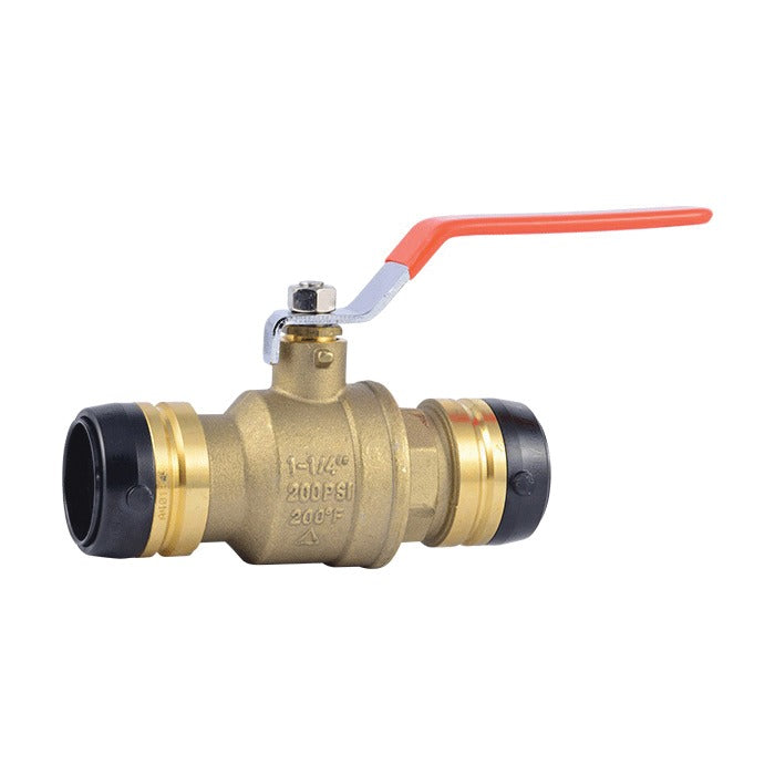 RWC Rwc UXLBV35 Brass Ball Valve 1-1/4 in Push-to-connect