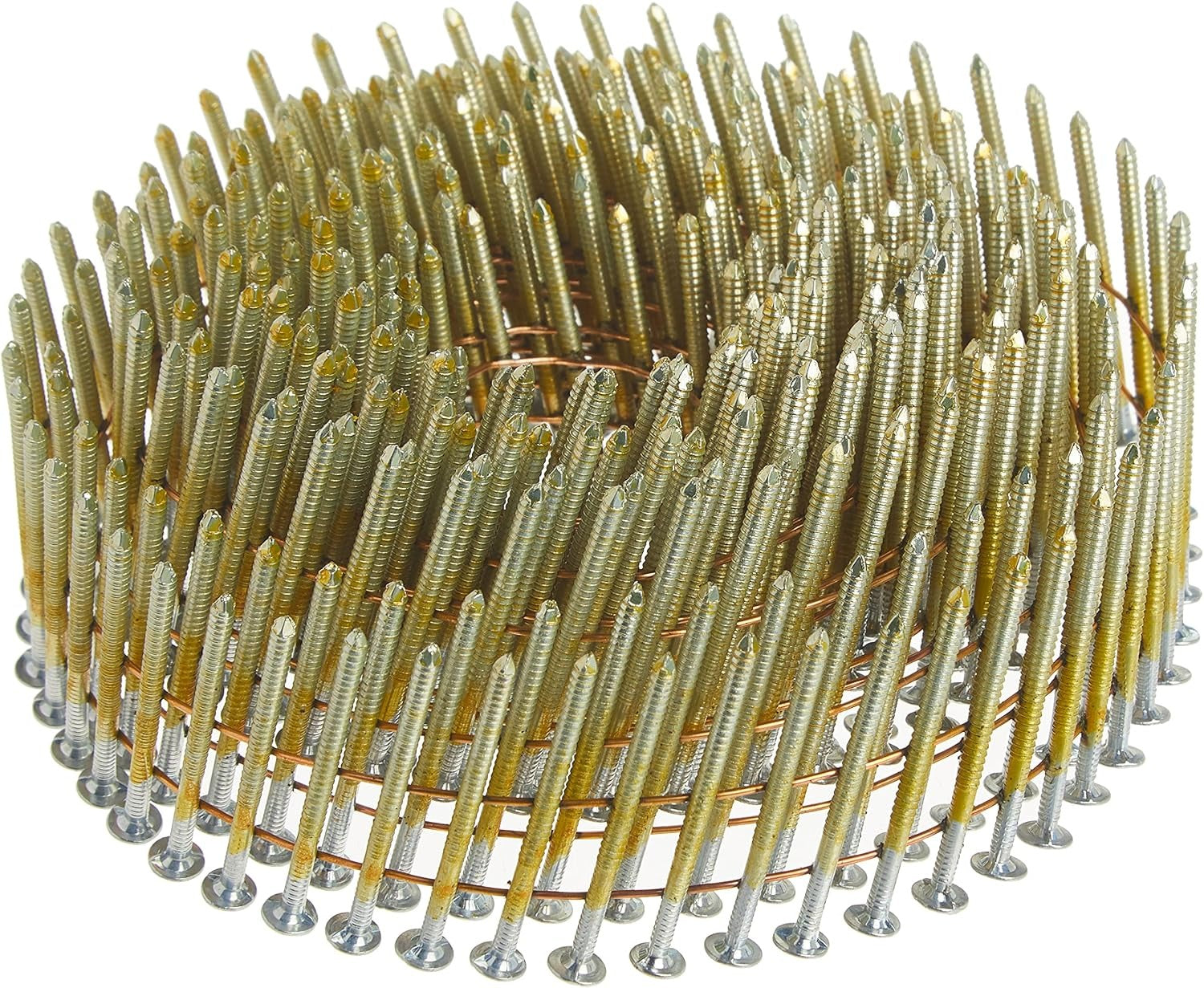 BOSTITCH Bostitch C4R80BDG Framing Nails Thickcoat Round Head 4,200-Pack 15 Degree Ring Shank