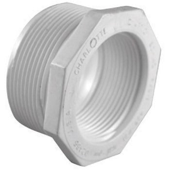 CHARLOTTE PIPE Charlotte Pipe PVC 02112 2600HA 1-1/4 In. MPT x 1 In. FPT Schedule 40 PVC Bushing