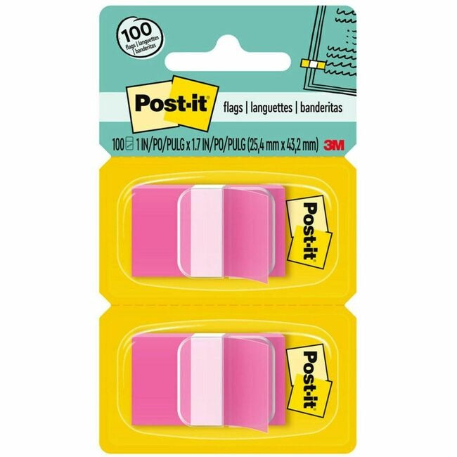 3M 3M MMM680BB2 Post-it Flags 100/Pack (Replacement 680BB2)