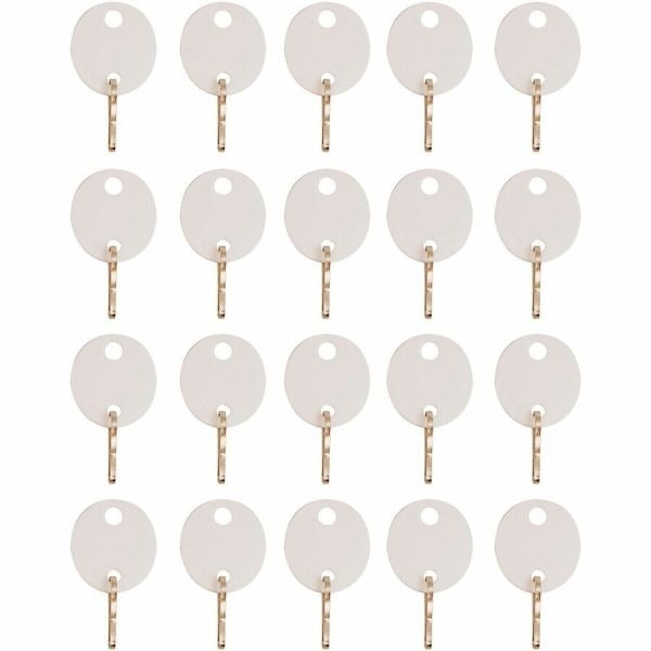 SPARCO Sparco SPR02886 Oval Key Tags 20/Pack (0.75in x 1.10in)