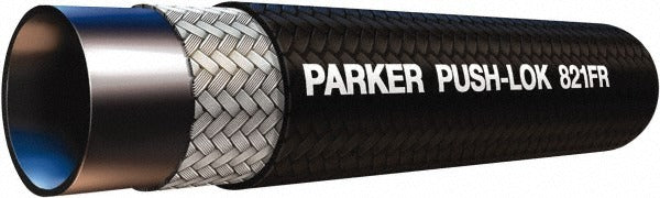 PARKER Parker 821FR-8-BLK-RL Push-on Air Hose 1/2 in 300 Psi