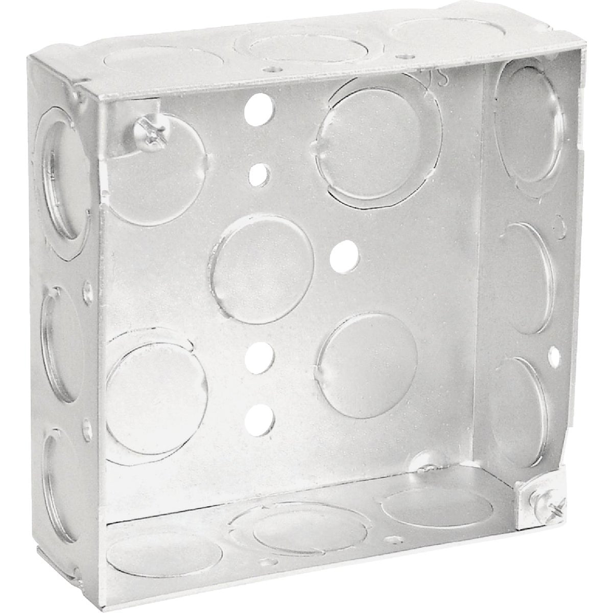 SOUTHWIRE Southwire 52151-S-UPC 4 in. square steel junction box (4 in x 1-1/2 in)