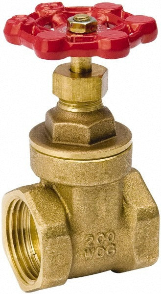 VALUE COLLECTION Value Collection 100-405NL Compact Gate Valve 1 Inch Ips Brass