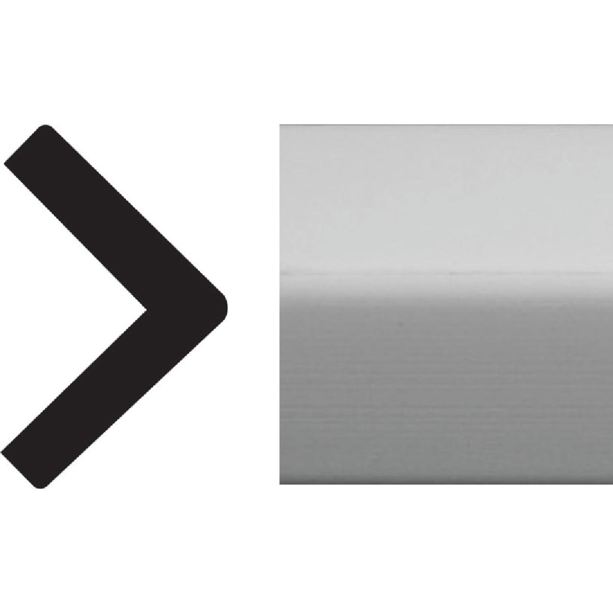 NAPCO Royal 5074922 Outside Corner Molding 8 Inch White Pvc