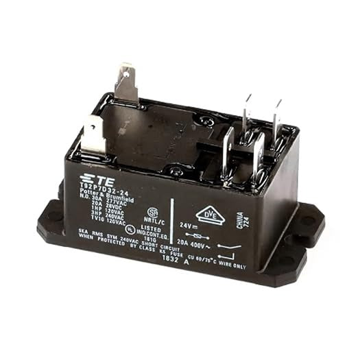 SCHAERER Schaerer 63770 Power Relay 24VDC 25A T92 (Each) SH3370063770