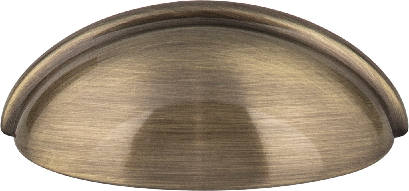 ELEMENTS Elements 2981AB Florence Cabinet Cup Pull Brushed Antique Brass