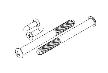 KWIKSET Kwikset 81247-007 Screw Pack 780 970 980 Deadbolts Brass