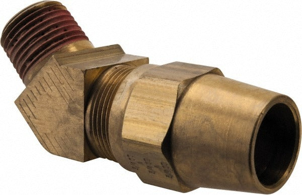 PARKER Parker VS279AB-12-8 Brass Compression 45 Elbow 1/2-14
