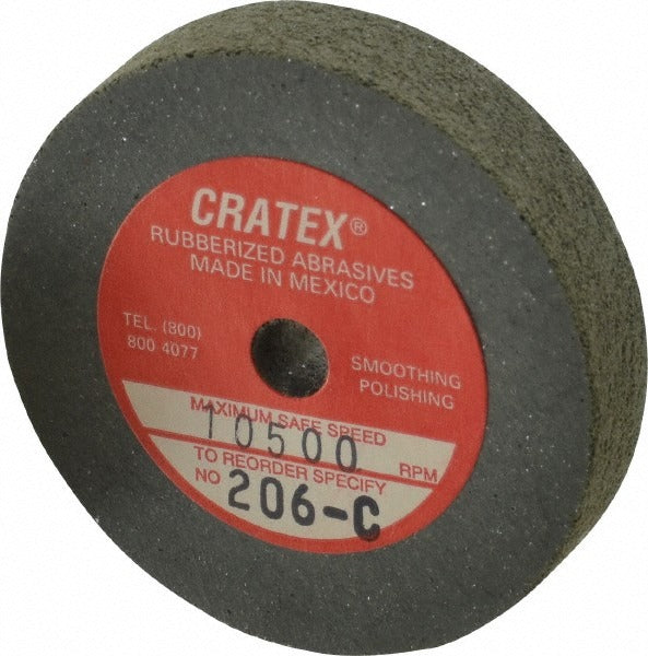 CRATEX Cratex 206 C Surface Grinding Wheel 2in Silicon Carbide