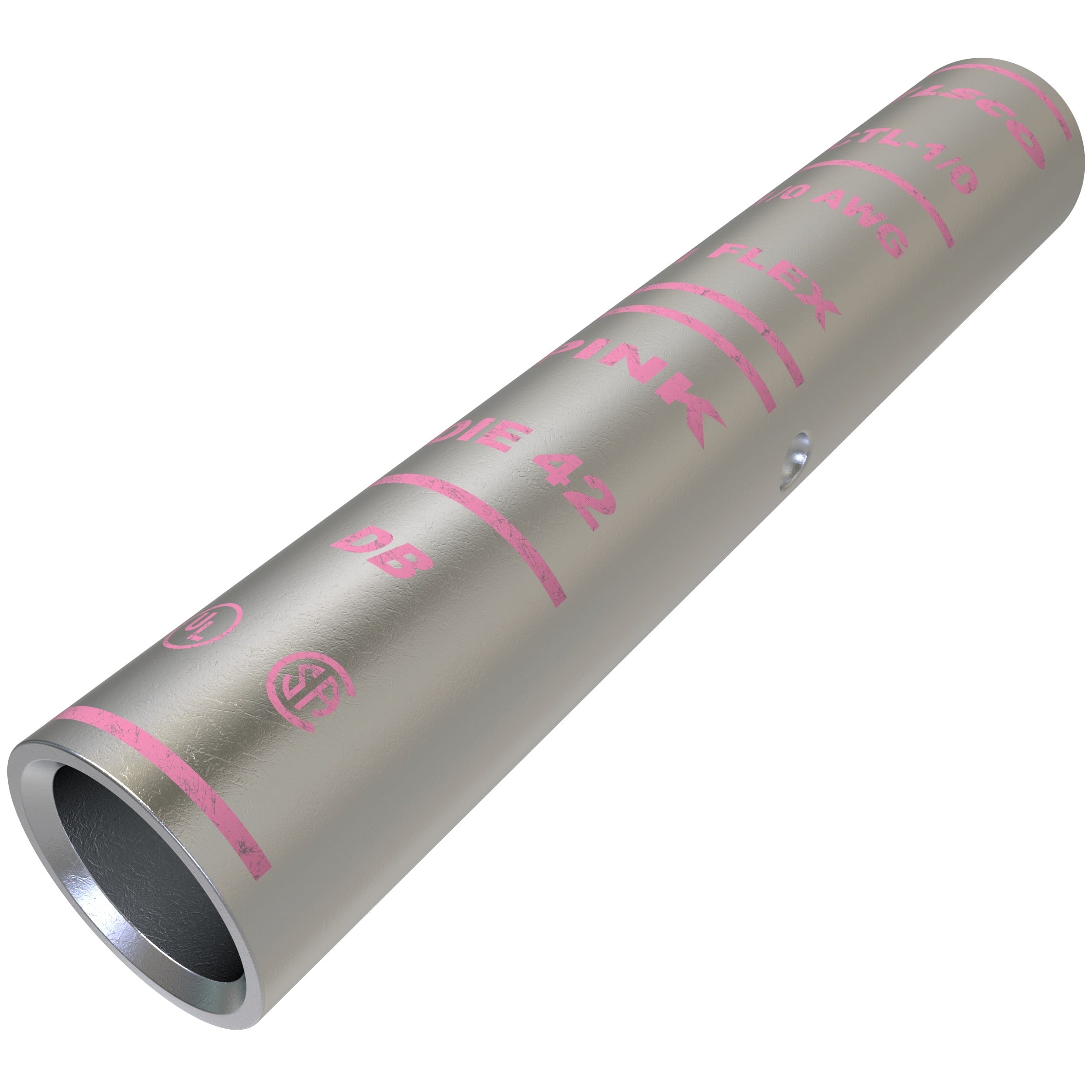 ILSCO Ilsco CTL-1/0 SureCrimp Copper Compression Sleeve 600 V (Pack 10)