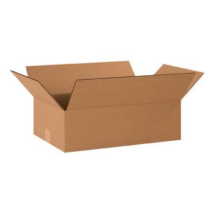 BSC PREFERRED Bsc Preferred 20126 Shallow Corrugated Boxes 25-pack
