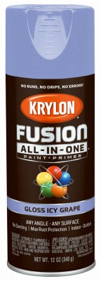 KRYLON Krylon K02709007 Spray Paint Primer 12 Oz Icy Grape