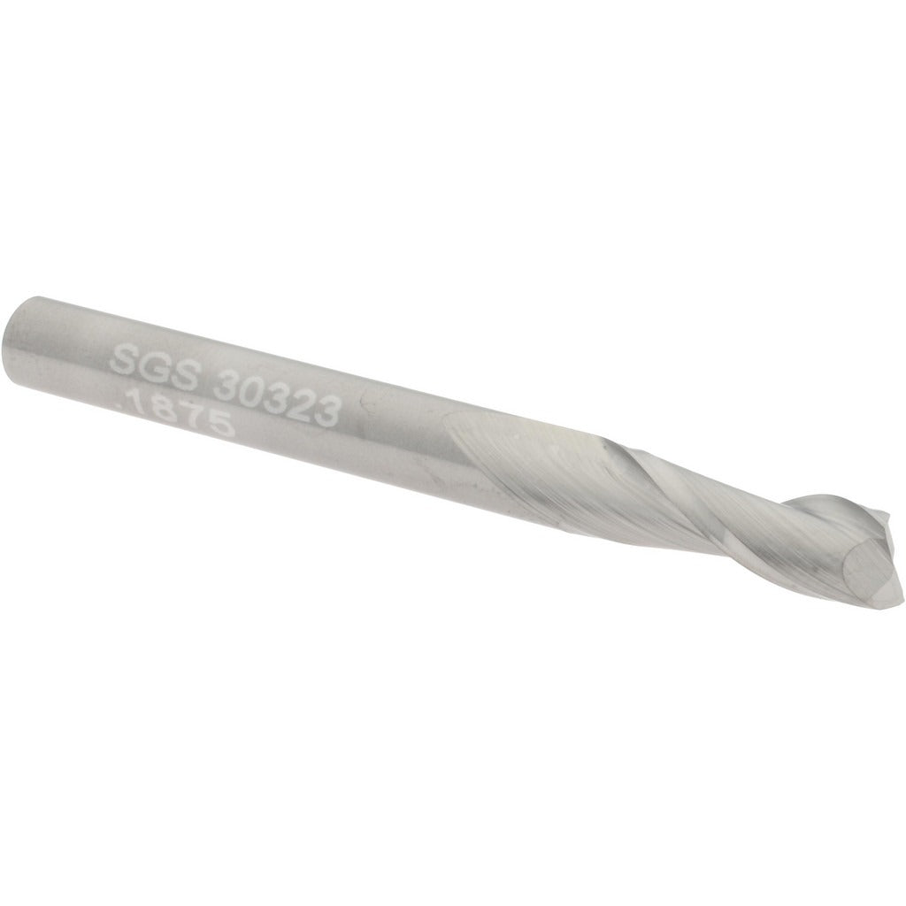 KYOCERA SGS PRECISION TOOLS Sgs 30323 Square End Mill 3/16 Inch 2 Flute Solid Carbide