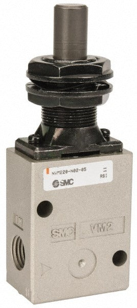 SMC Smc Pneumatics VM220-N02-05A 2-way Valve Straight Plunger