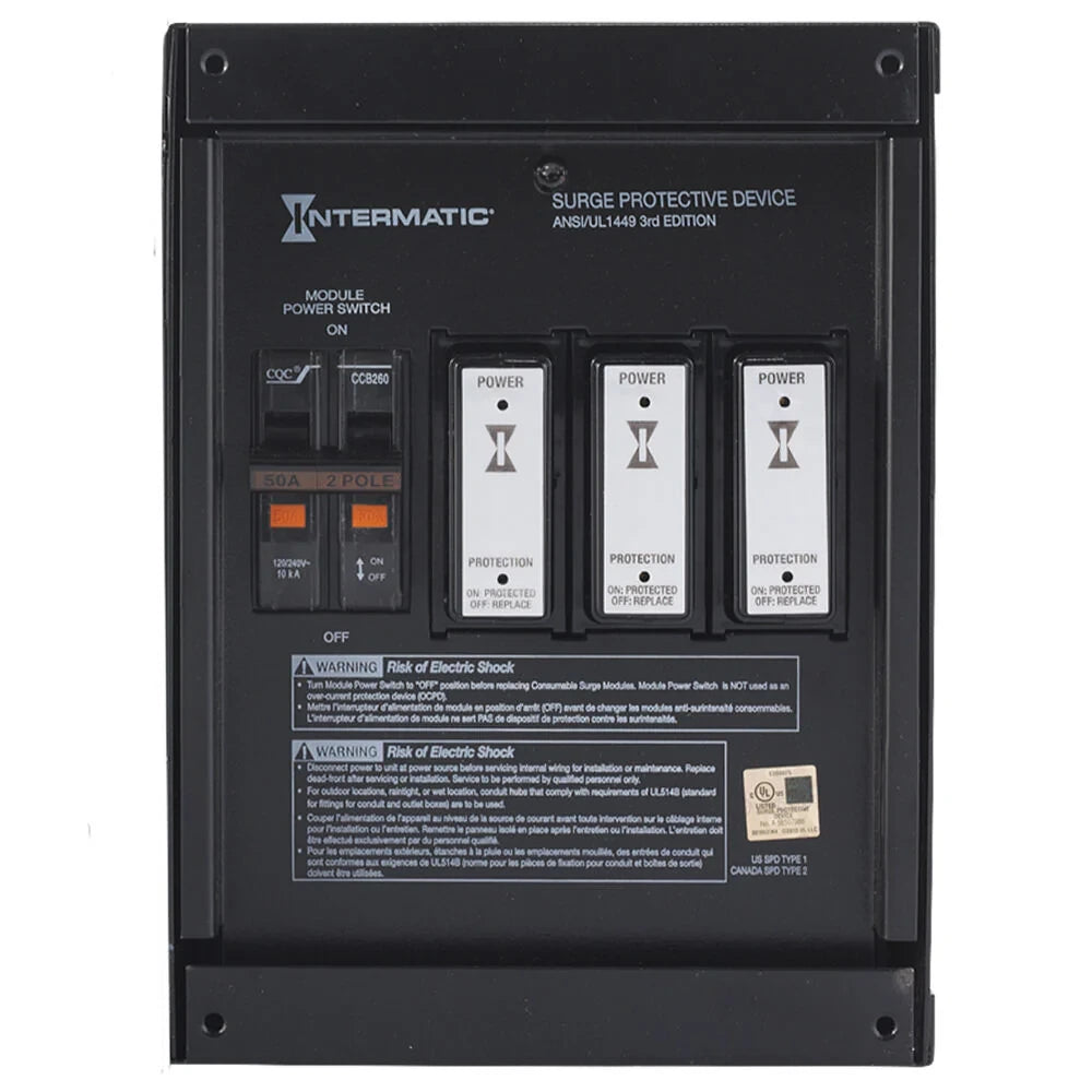 INTERMATIC INTERMATIC IG2240-IMSK Surge Protective Device 120-240 VAC