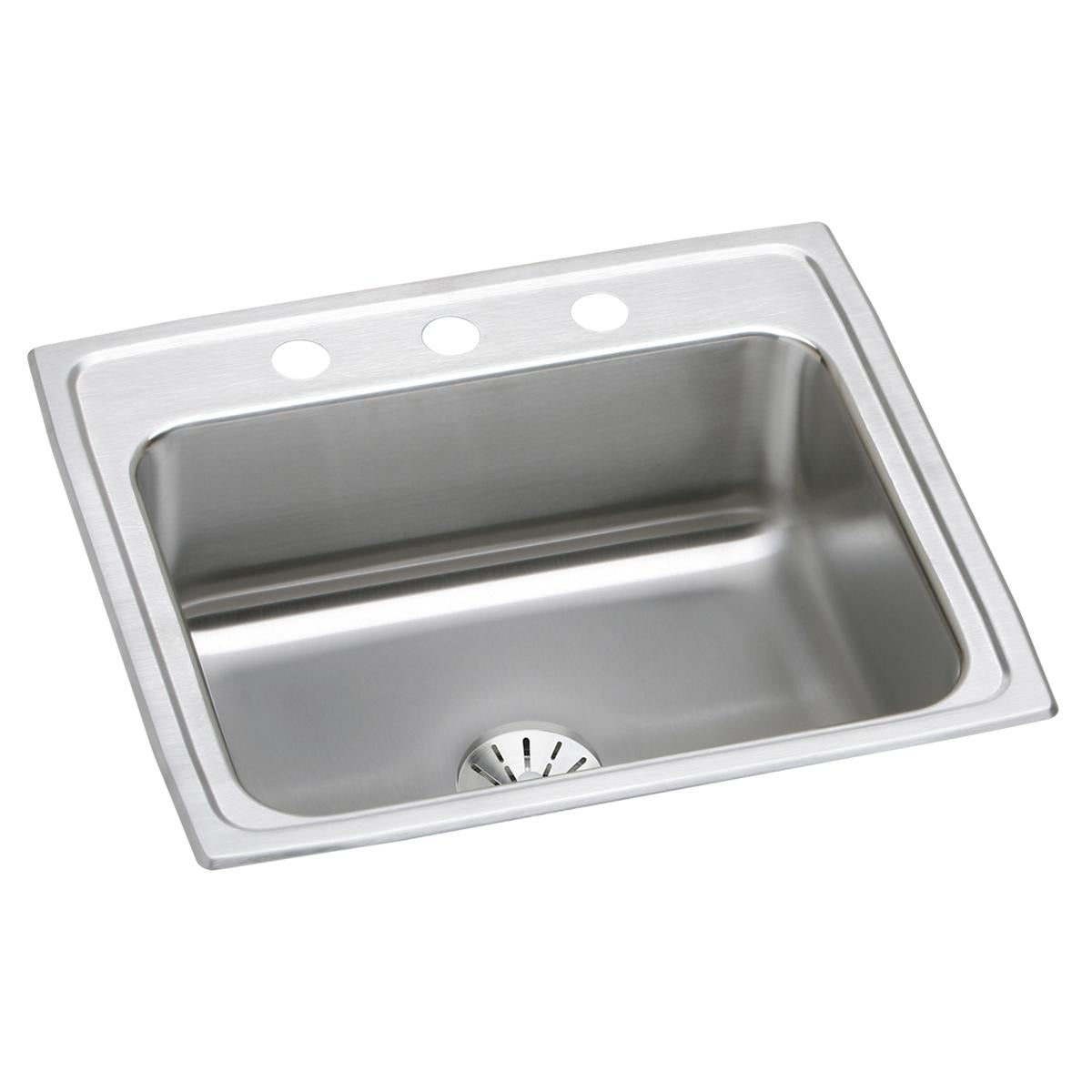 BSC PREFERRED Bsc Preferred LR2219PD0 Drop-in Kitchen Sink Stainless Steel