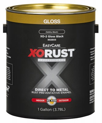 BSC PREFERRED Bsc Preferred XO2-GL X-o Rust Enamel Gloss Black 1 Gallon