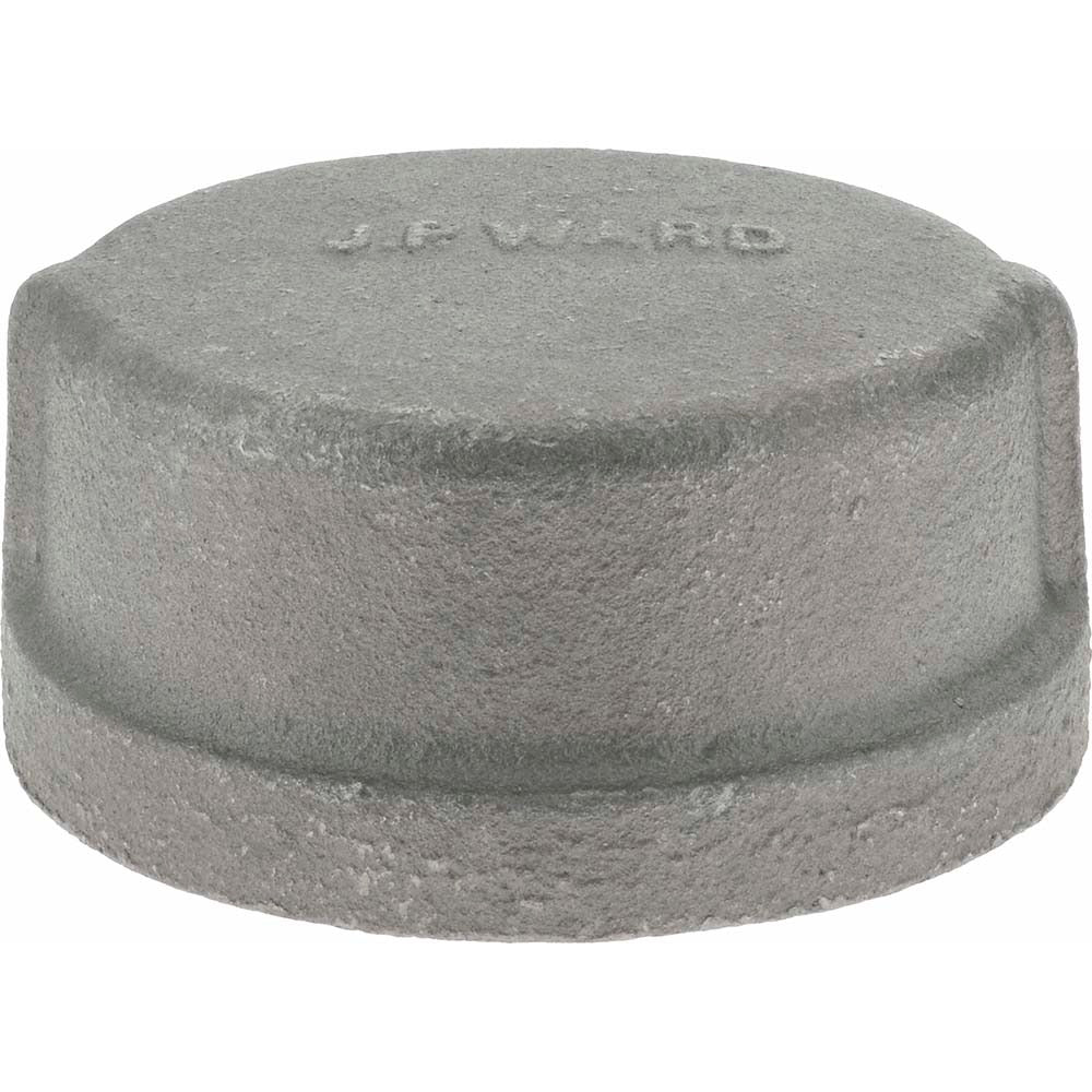 VALUE COLLECTION Value Collection B300 65 Black Iron End Cap 2.5 in Threaded