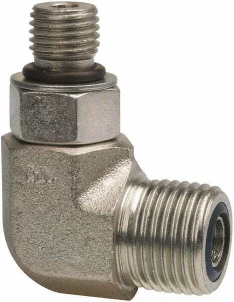 PARKER Parker 6-4 C5OLO-S Male Elbow 3/8 in Orfs Sae-orb 6000 Psi