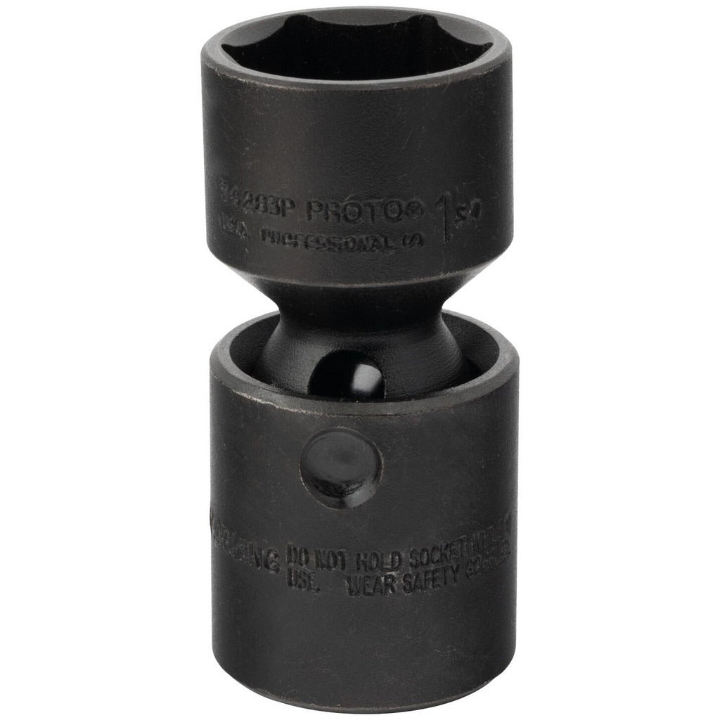 PROTO Proto J74283P Impact Socket 1/2 in Drive 1 in 6-point