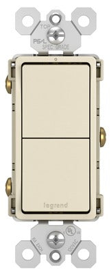 LEGRAND Pass Seymour RCD11LACC6 Decorator Switch 15A 120/277V