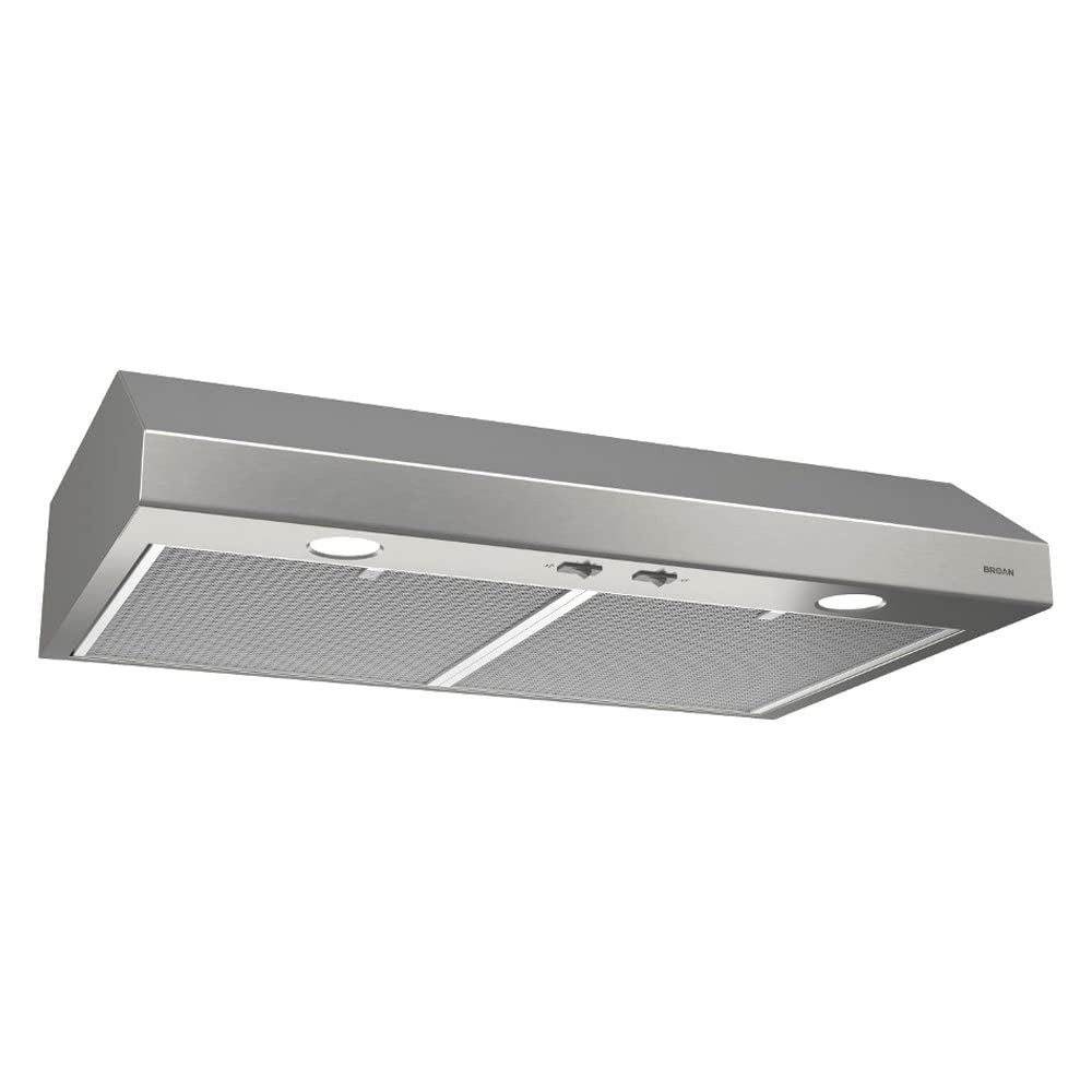 BROAN-NUTONE BROAN-NUTONE BCSD136SS Glacier Range Hood with Light 36-inch